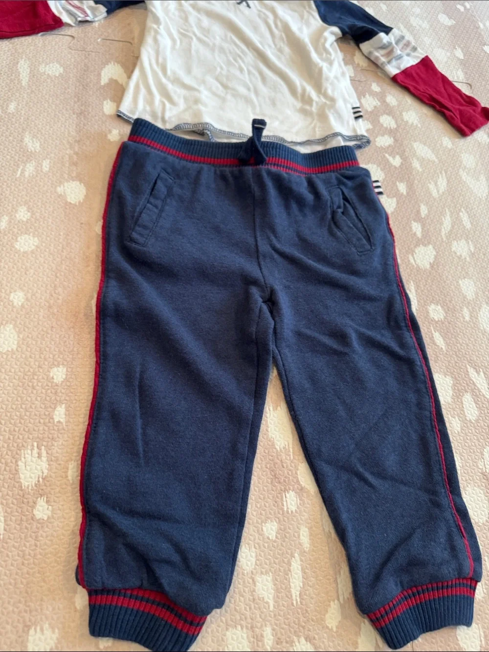 Splendid Boys 18-24M Matching Outfit Raglan Tee & Jogger Sweatpants Set